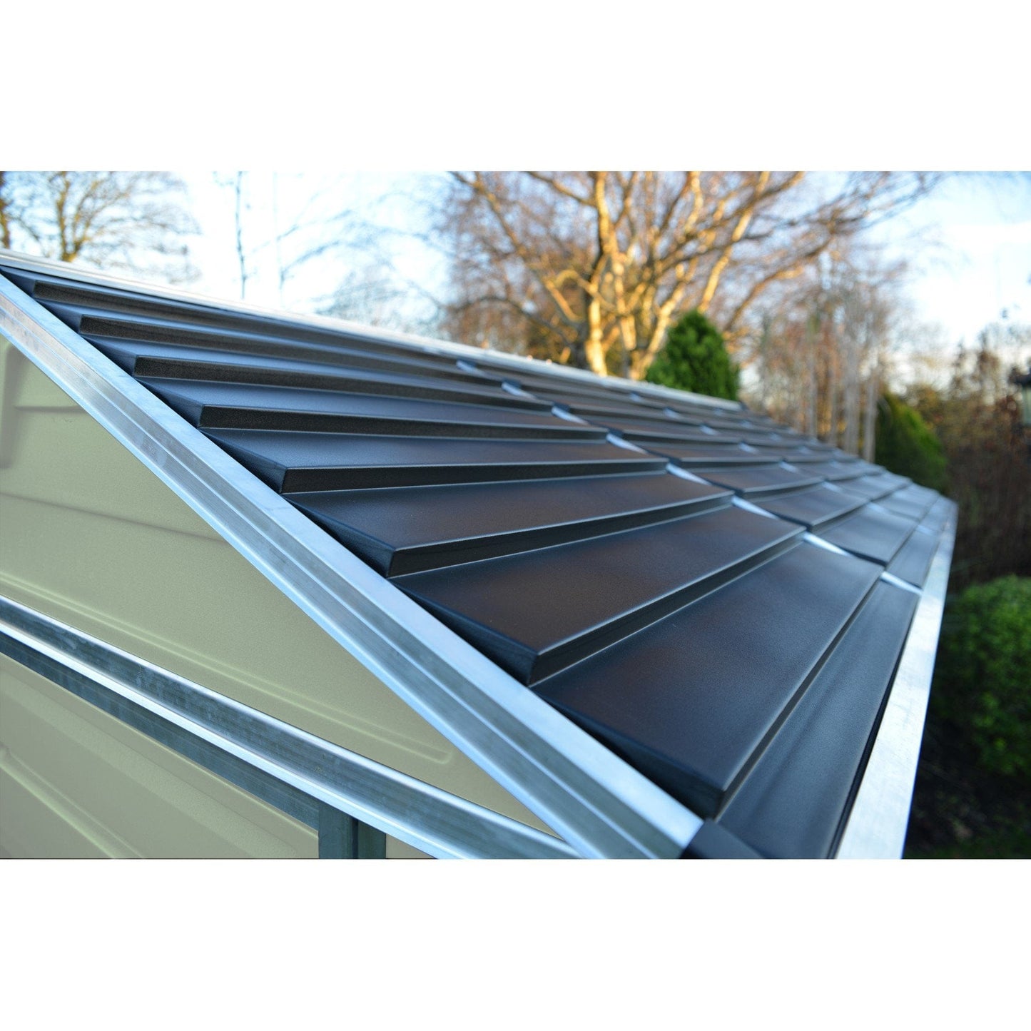 Palram - Canopia SkyLight Storage Shed - 6' Wide - Tan - mygreenhousestore.com