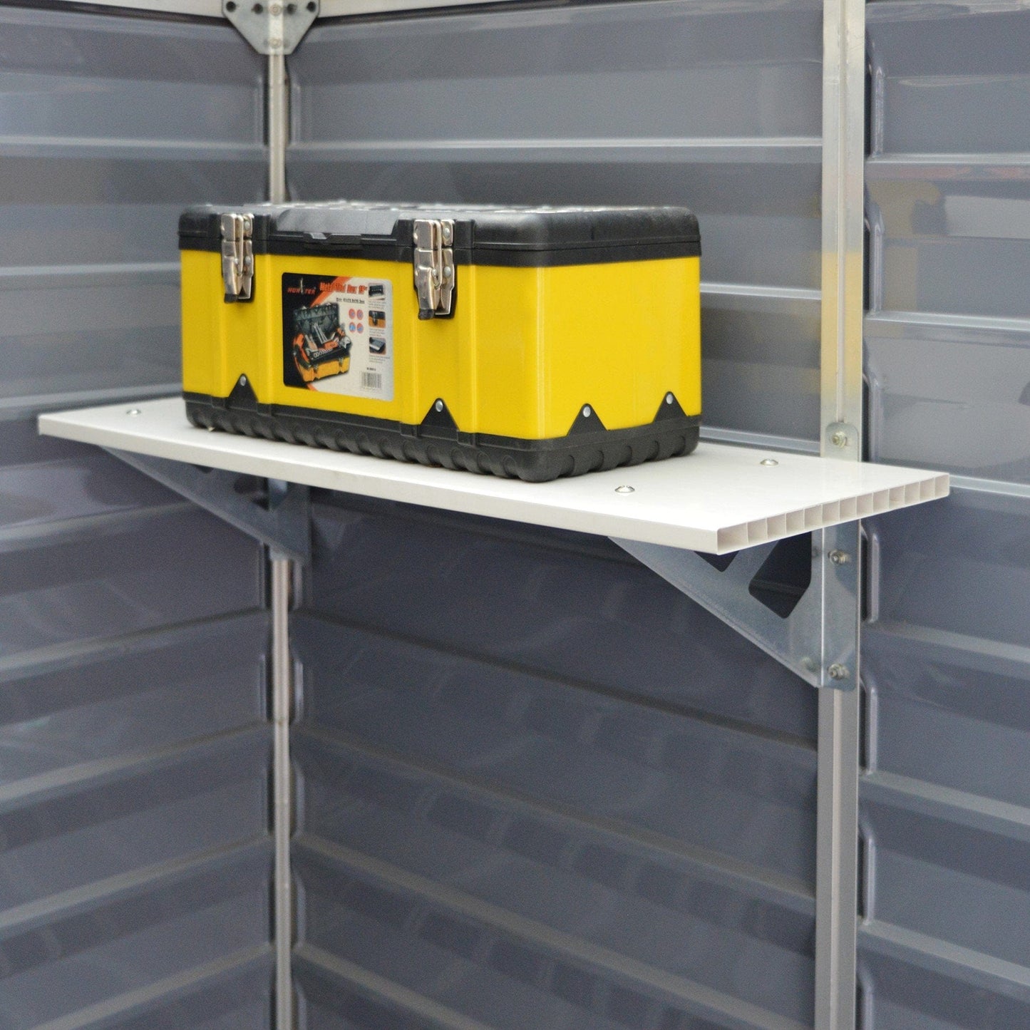 Palram - Canopia SkyLight Storage Shed Shelf - mygreenhousestore.com