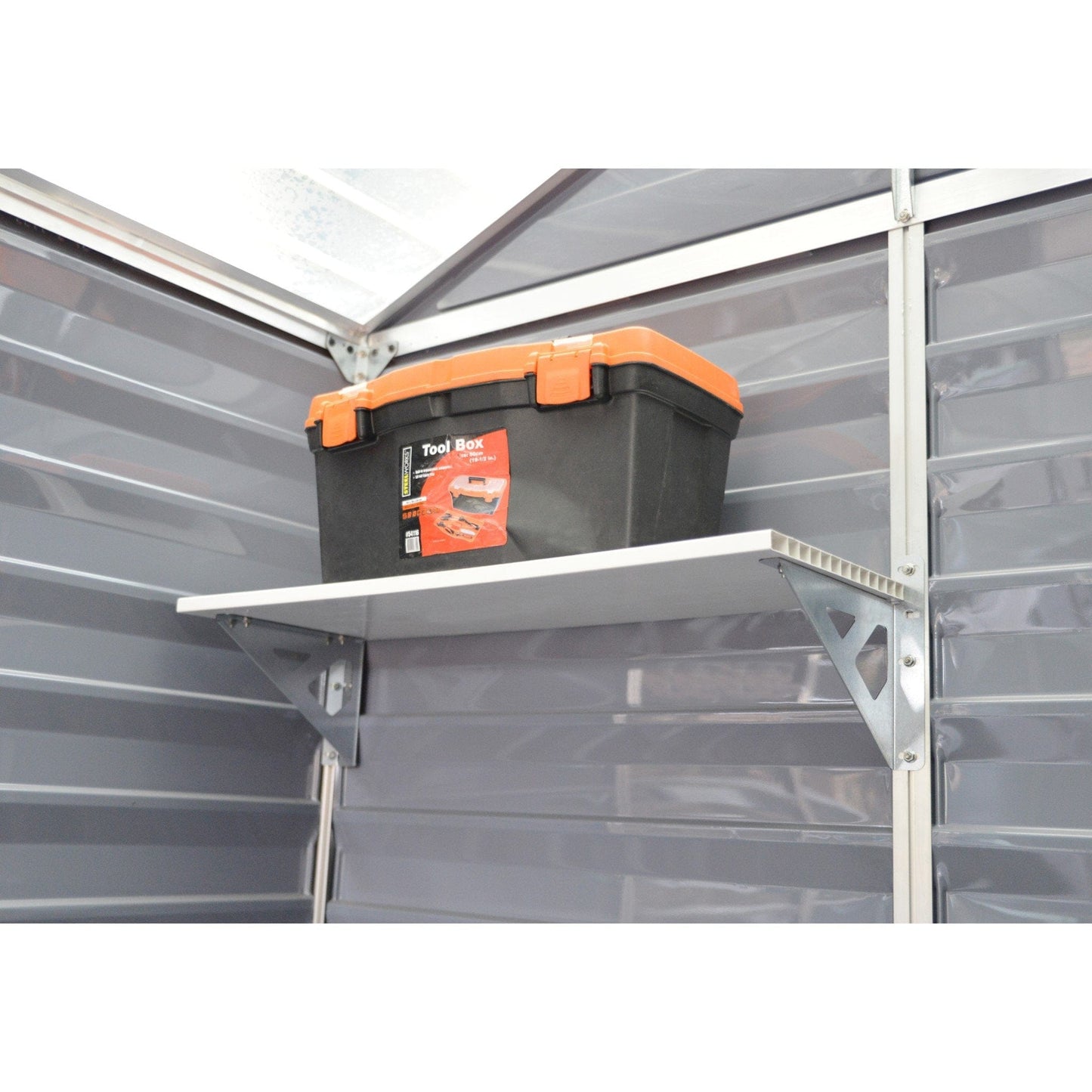 Palram - Canopia SkyLight Storage Shed Shelf - mygreenhousestore.com