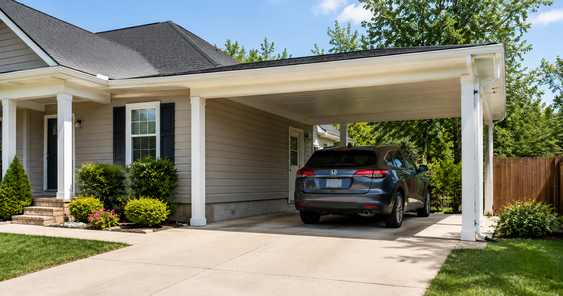 Carports vs. Covered Patios: What’s the Difference?