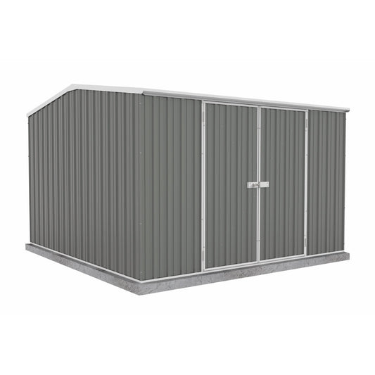 Absco | 10x10x7 ft Premier Metal Storage Shed