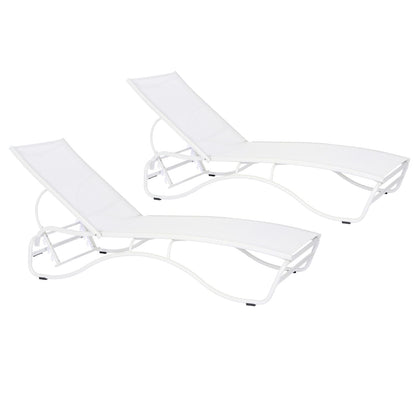 Duramax Furnitures DuraMax | Corsica Lounger White 68071