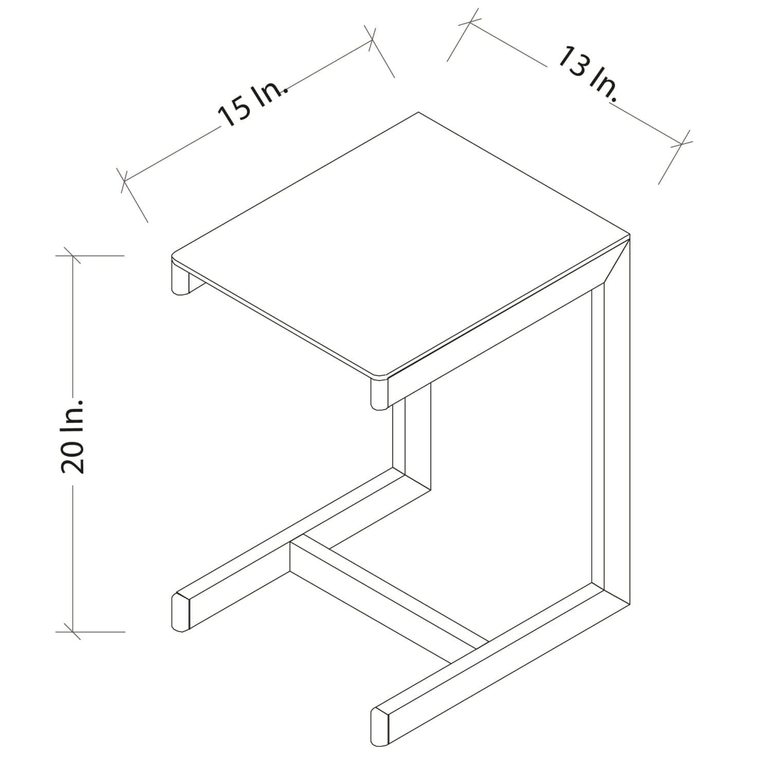 Duramax Furnitures DuraMax | Cove Side Table 68074